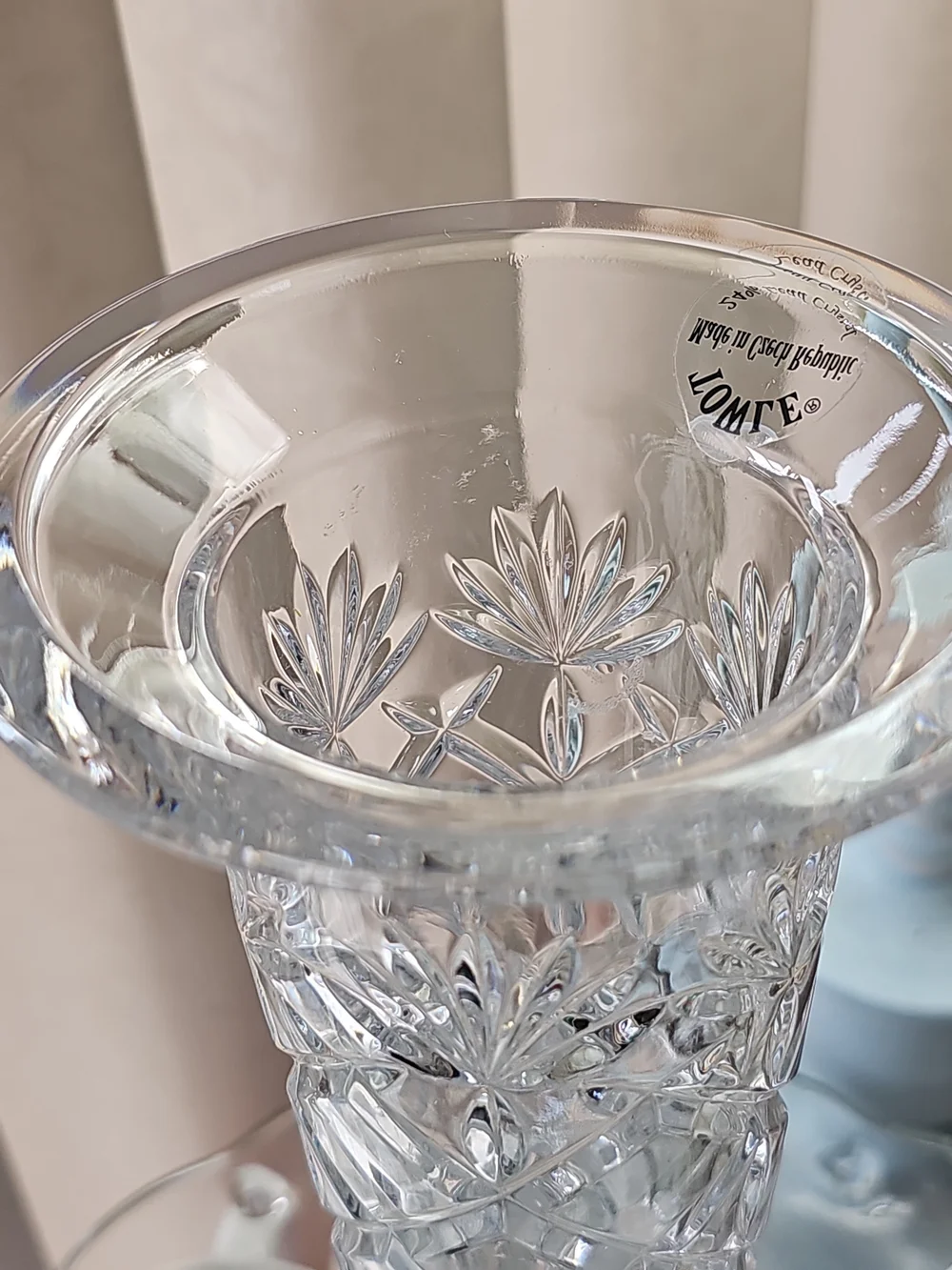 Vintage TOWLE 24% Lead Crystal 10